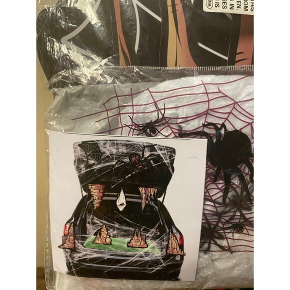 New Trunk or Treat Halloween Spider Car Decoration Kit - Picture 4 of 9